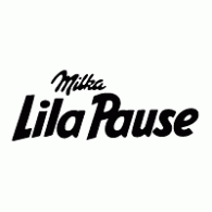 Lila Pause logo vector logo