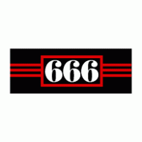 666 logo vector logo