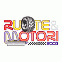 Ruote & Motori 2003 logo vector logo