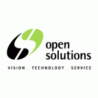 Open Solutions logo vector logo