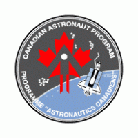Canadian Asronaut program logo vector logo