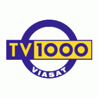 Viasat TV1000 logo vector logo