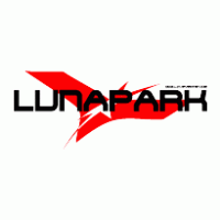 Lunapark logo vector logo