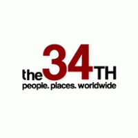 The34th.com logo vector logo