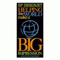 HP DesignJet logo vector logo