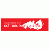 schneider digital llc logo vector logo