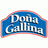 Doña gallina logo vector logo