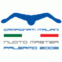 Campionati Italiani Nuoto Master Palermo 2008 logo vector logo