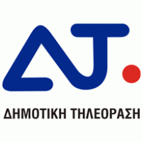 Dimotiki TV logo vector logo