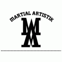 martial artistik logo vector logo