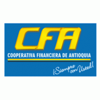 Cooperativa Financiera de Antioquia, CFA logo vector logo