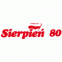 Sierpien 80 logo vector logo