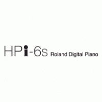 HPi-6S Roland Digital Piano logo vector logo