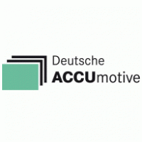 Deutsche ACCUmotive logo vector logo