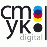CMYK Digital logo vector logo