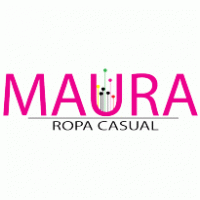 MAURA- ROPA CASUAL logo vector logo