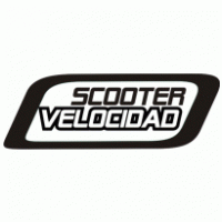 Scooter Velocidad logo vector logo