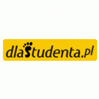 Dla studenta logo vector logo