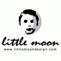 little moon logo vector logo