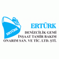 Ertürk denizcilik logo vector logo