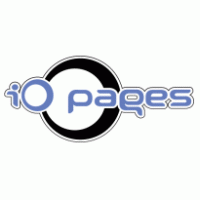 iO Pages logo vector logo