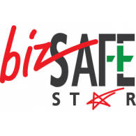 biz safe star logo vector logo