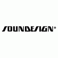 Soundesign logo vector logo