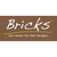 Bricks BBQ logo vector logo