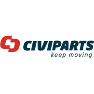 Civiparts logo vector logo