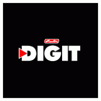 Digit logo vector logo
