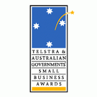 The Telstra & Australian Governments’ Small Business Awards logo vector logo