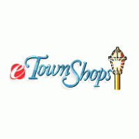 eTownShops logo vector logo