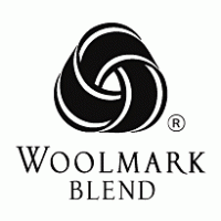 Woolmark Blend logo vector logo