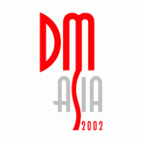 DM Asia logo vector logo
