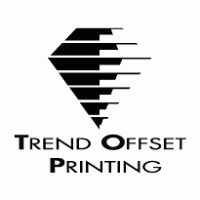 Trend Offset Printing logo vector logo