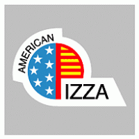 American Pizza logo vector logo