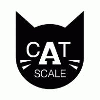 Cat Scale logo vector logo