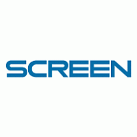 Screen logo vector logo