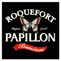 Papillon Roquefort logo vector logo