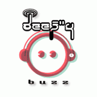 deejay buzz logo vector logo