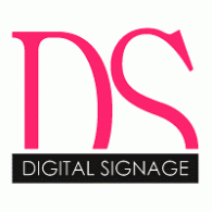 Digital Signage logo vector logo