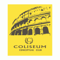 Coliseum Conceptual Club logo vector logo