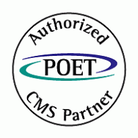 POET CMS Partner logo vector logo