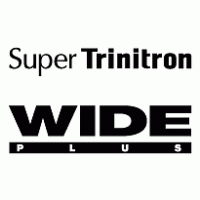 SuperTrinitron Wide Plus logo vector logo