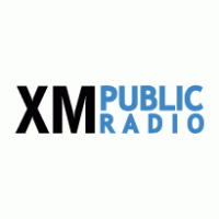 XM Public Radio logo vector logo
