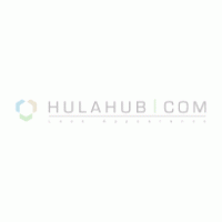 hulahub|com logo vector logo