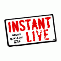 Instant Live logo vector logo