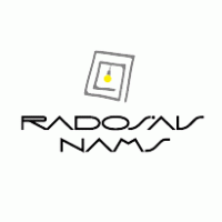 Radosais Nams logo vector logo