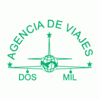 Agencia de Viajes Dos Mil logo vector logo