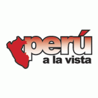 Peru a la Vista logo vector logo
